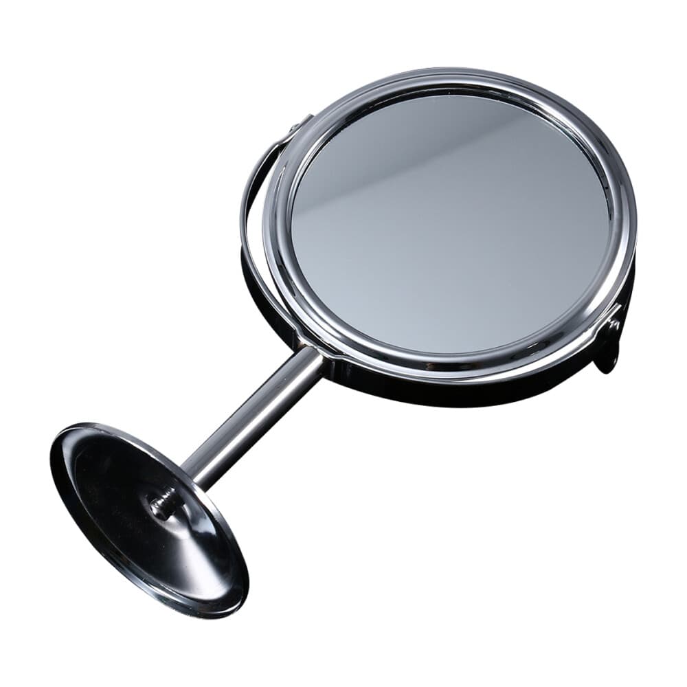 Large Black Dressing Table Mirror Circle with Stand Exquisite view 2