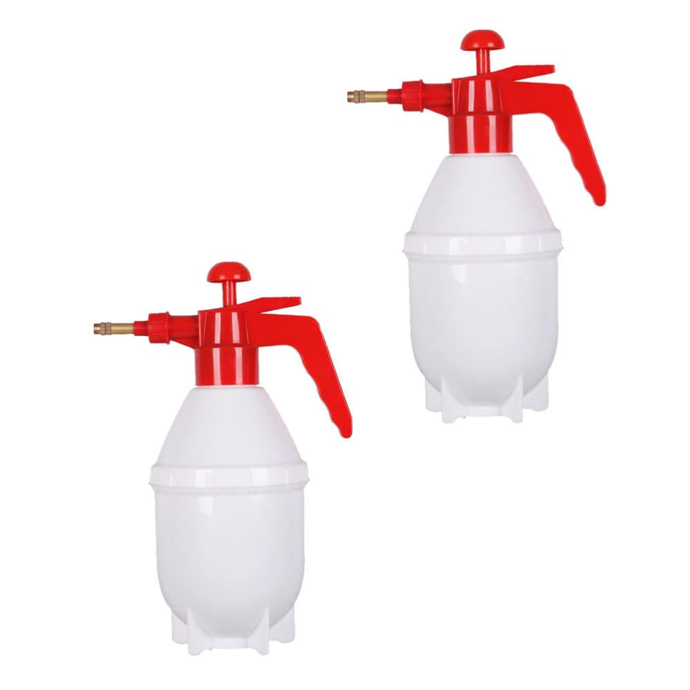 2 Pcs Pressure Watering Can Garden Pump Sprayer Air Small Handheld