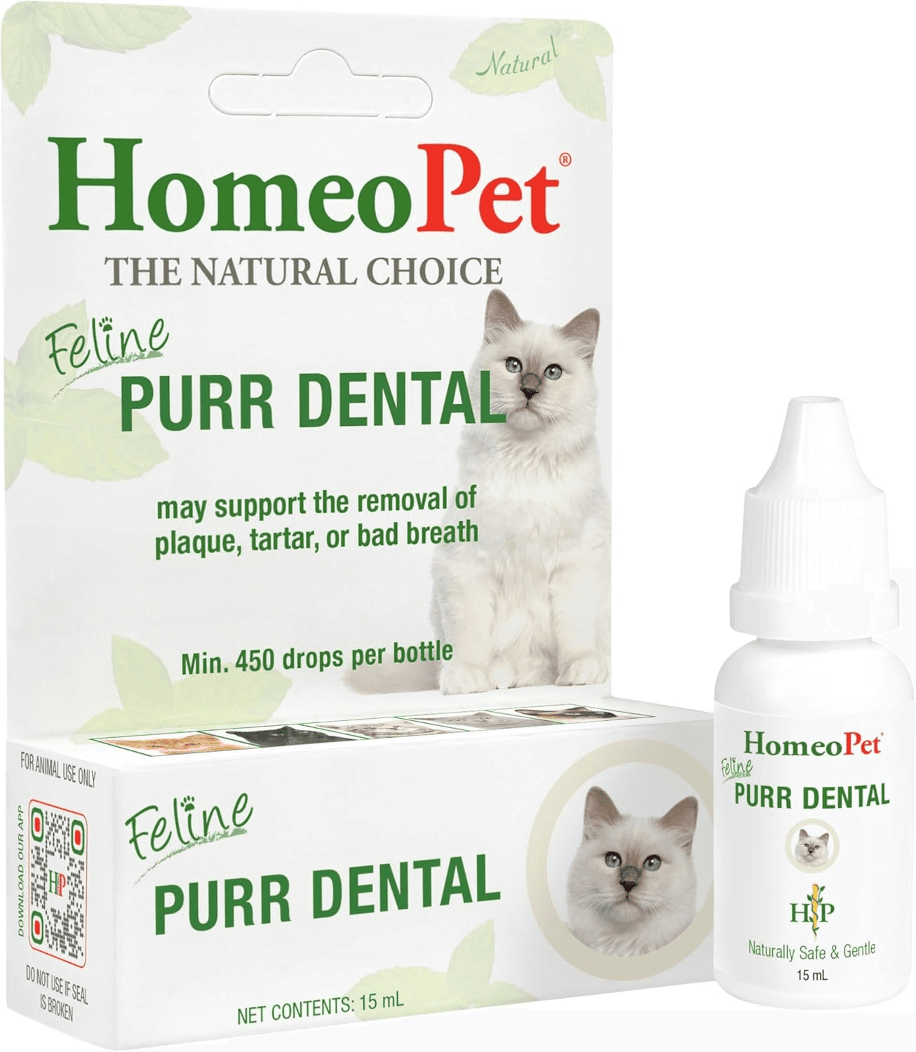 FELINE PURR DENTAL - 100% Natural Pet Medicine. for Healthy Teeth| Gums and Brea