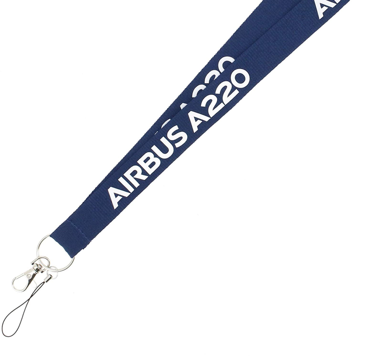 Airbus A220 Badge Holder With Neck Strap view 2