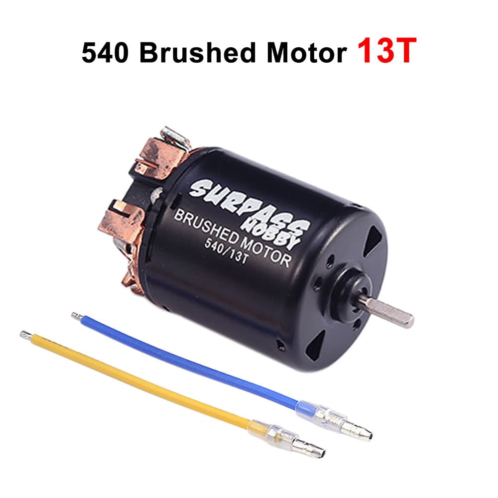 SURPASSHOBBY 540 Motor 80T 13T 17T 23T 21T 27T 35T 45T 55T for 1/10 RC Car