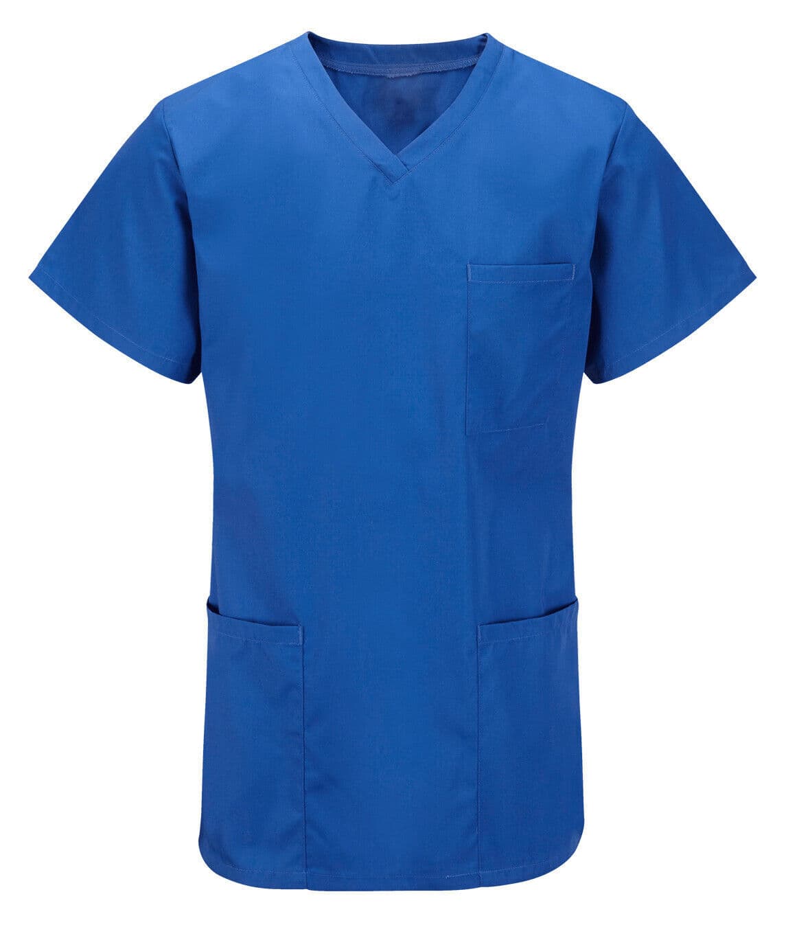 Therapist SPA Nail Health Carers Unisex Uniform Scrub Salons Polycotton Top