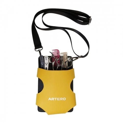 Case | bag | crossbody | for scissors | ROYALE YELLOW | ARTERO