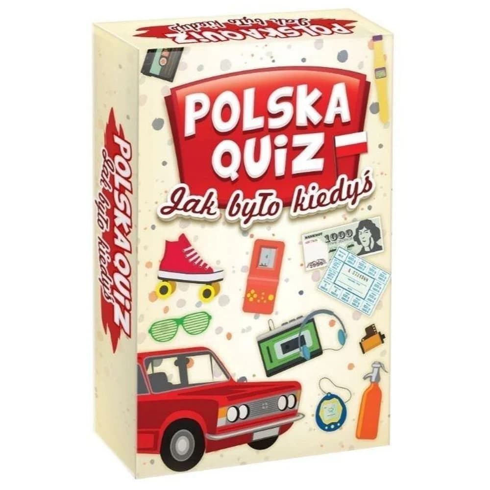 Polska Quiz. Jak Było Kiedyś? Gra Planszowa Polska