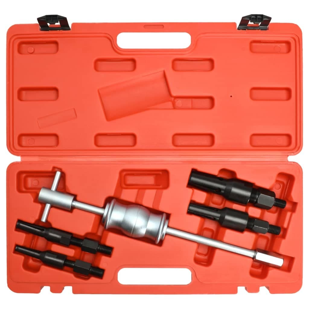 Inner Bearing Puller Set 5 Piece Gear Blind Hole Car Vehicle Motor Tool vidaXL view 2