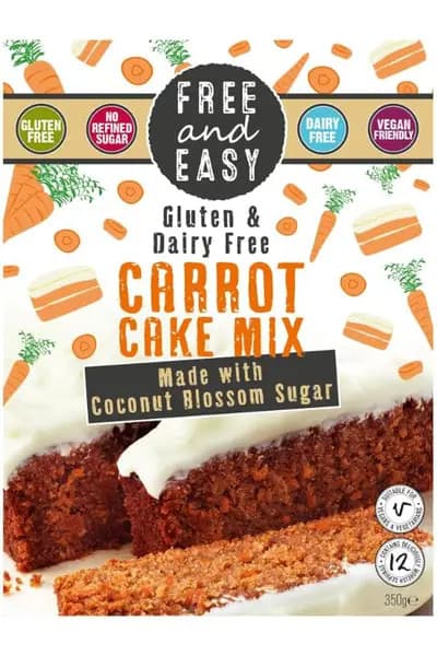 Carrot Cake Mix 350g (Free and Easy)
