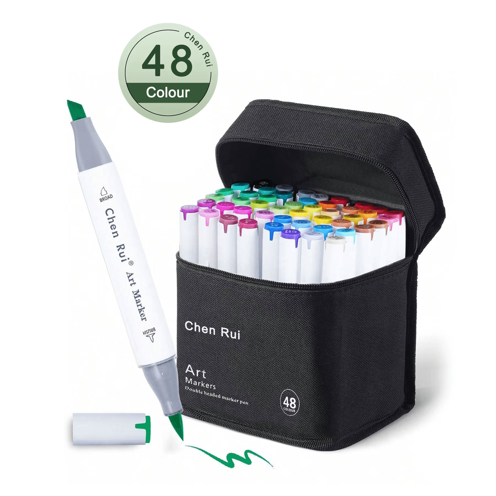 Alcohol Markers Set 48/60/80/120 Colors Dual Tip Art Markers