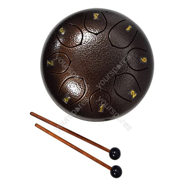 Chord Steel Tongue Drums 6 inch 8-note - Bronze - TD6-BZ view 2
