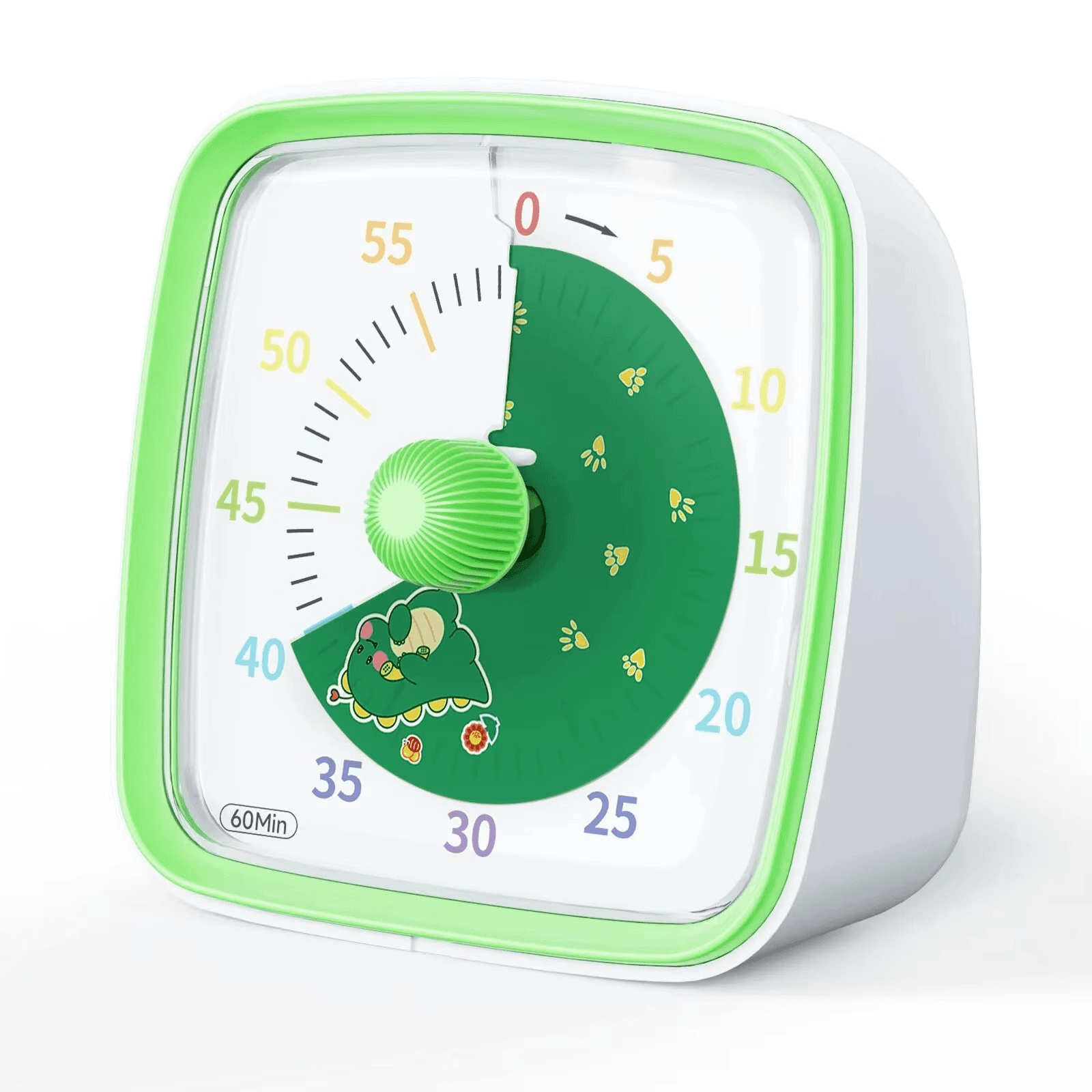 Yunbaoit Visual Timer with Night Light| 60-Minute Countdown Timer for Kids and A