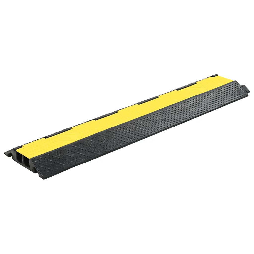 WALPLUS Cable Protector Ramp 2 Channel Rubber Safety Cover 101.5 cm