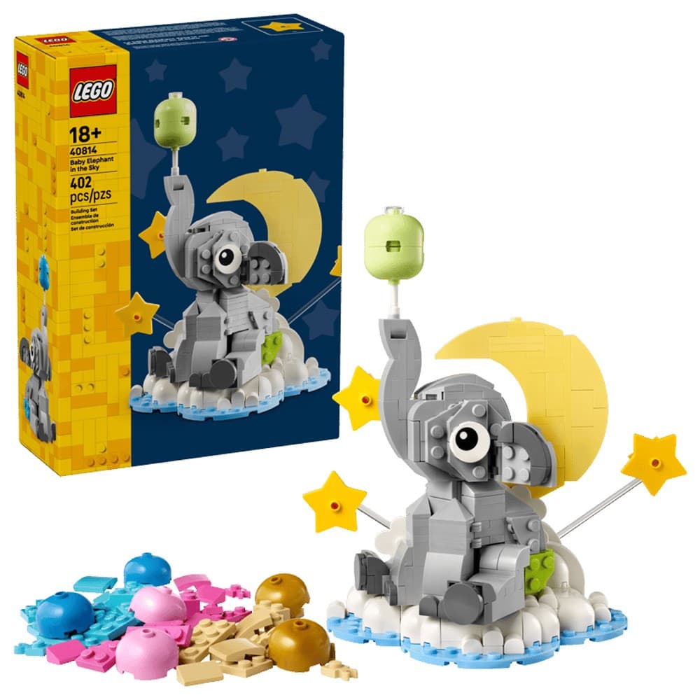 LEGO Iconic 40814 Baby Elephant in the Sky Age 18+ 402pcs