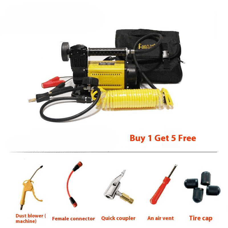 Off-road Vehicle Inflatable Pump High Power High Pressure Pump Electric Air Pump