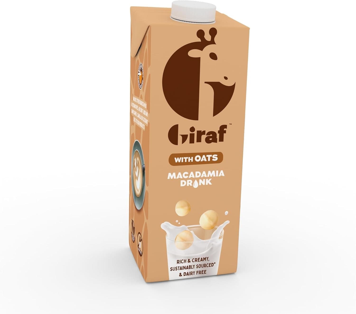 Giraf Macadamia Drink with Oats 1L-3 Pack view 2