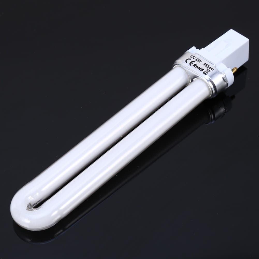 *Replacement 9W Nail Light Bulbs UV Lamp Tube For Nail Art Dryer view 2