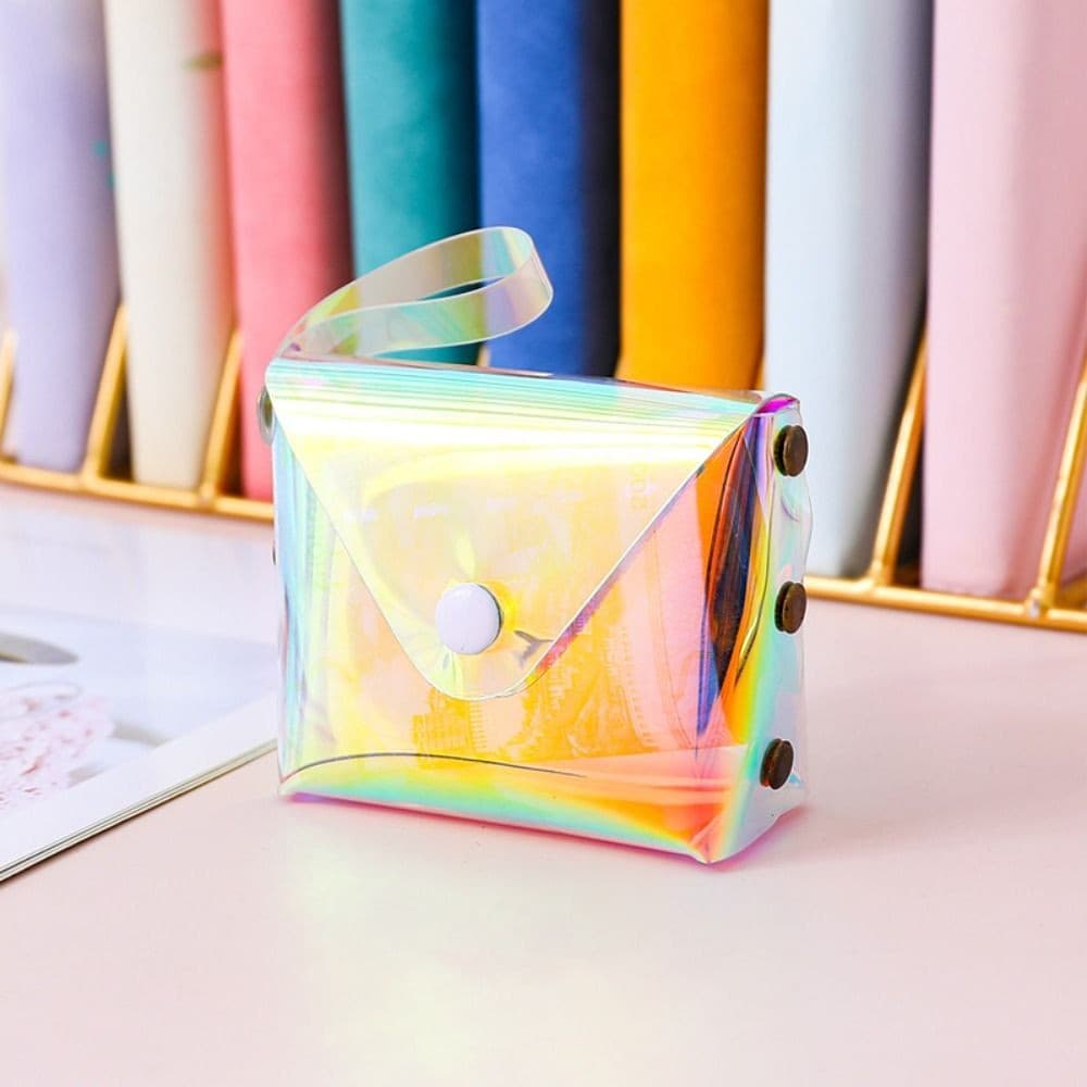 Transparent Pocket Wallet Waterproof Credit Card Holder Cosmetic Bag  Men&Women