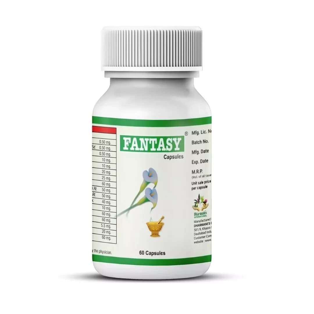 Fantasy Capsules - Natural Female Libido Support and Sexual Wellness Enhancement