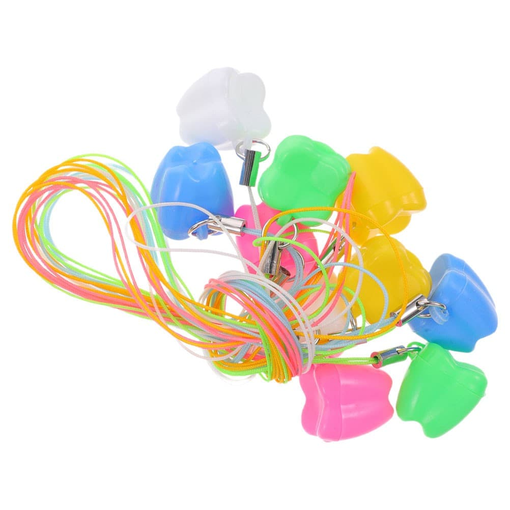 10 Pcs Newborn Keepsake Box Baby Tooth Collector Children Holder