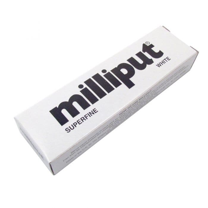 Milliput White Superfine Epoxy Putty Filler Adhesive (113.4g) For Sculpting M...