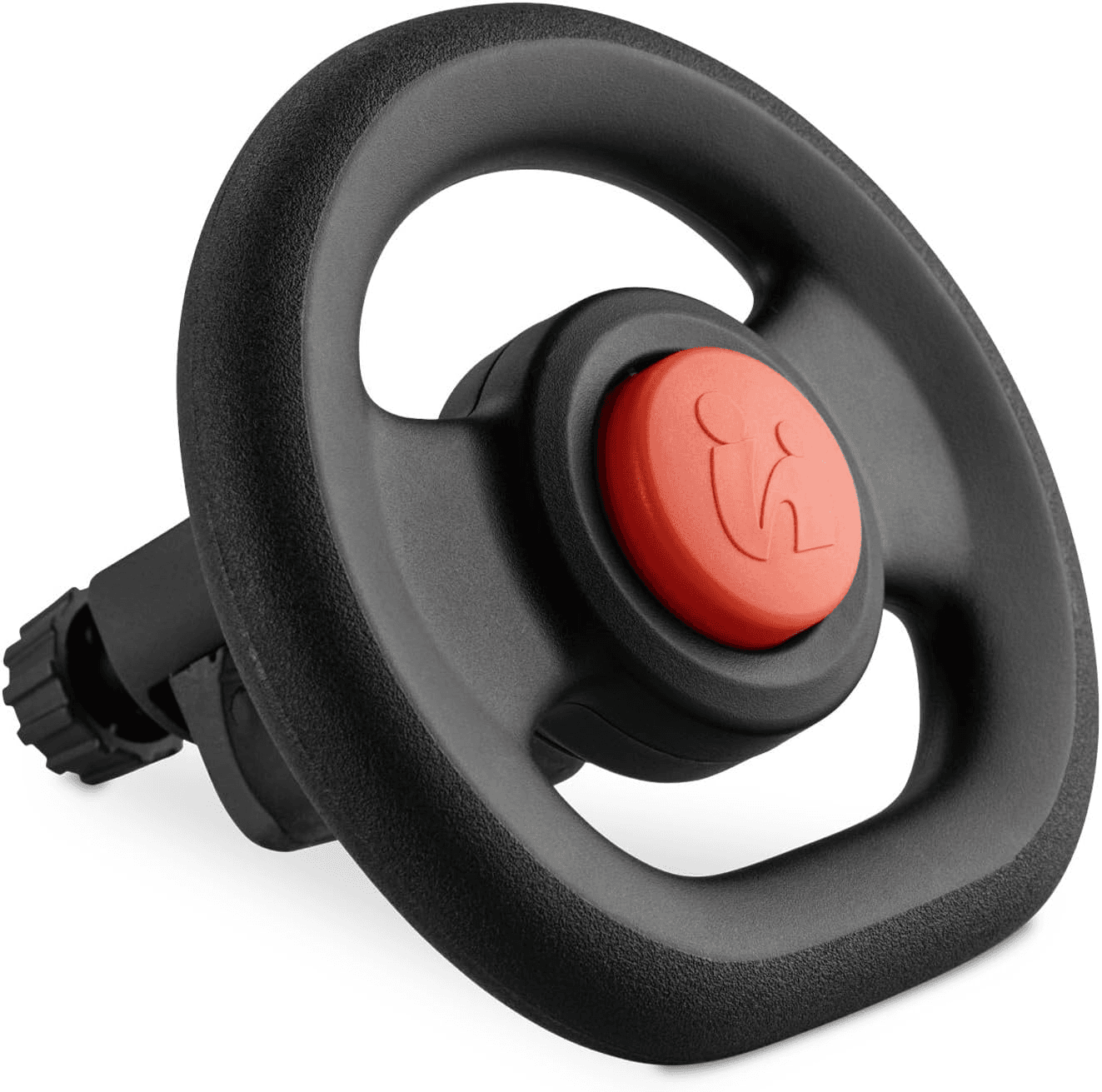 Hauck Pushchair Steering Wheel Toy| Black - Interactive Driving Toy with Horn &