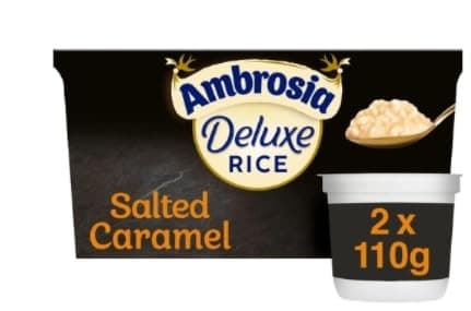 Ambrosia Deluxe Rice| Salted Caramel| 2 x 110g