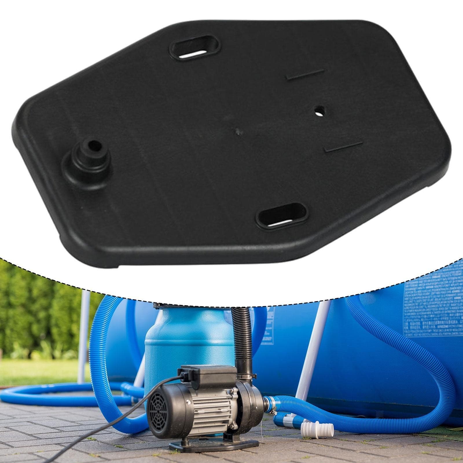 Sand Pump Base Plate Parts Easy to Use Portable Sturdy High Performance Stable