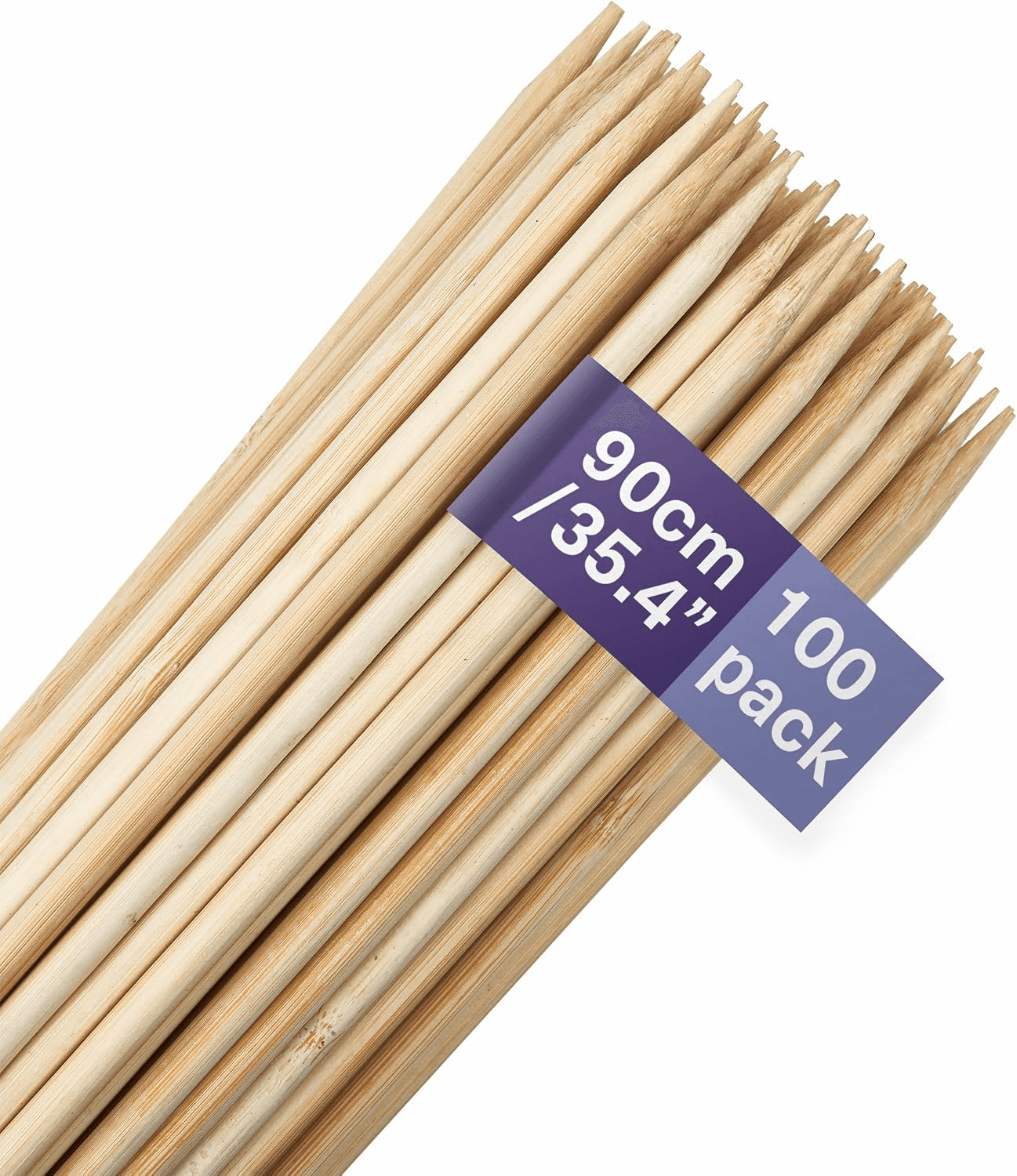 100 Extra Long Marshmallow Roasting Sticks| 90Cm/35 Inches (0.6Cm/6Mm Thick) - X