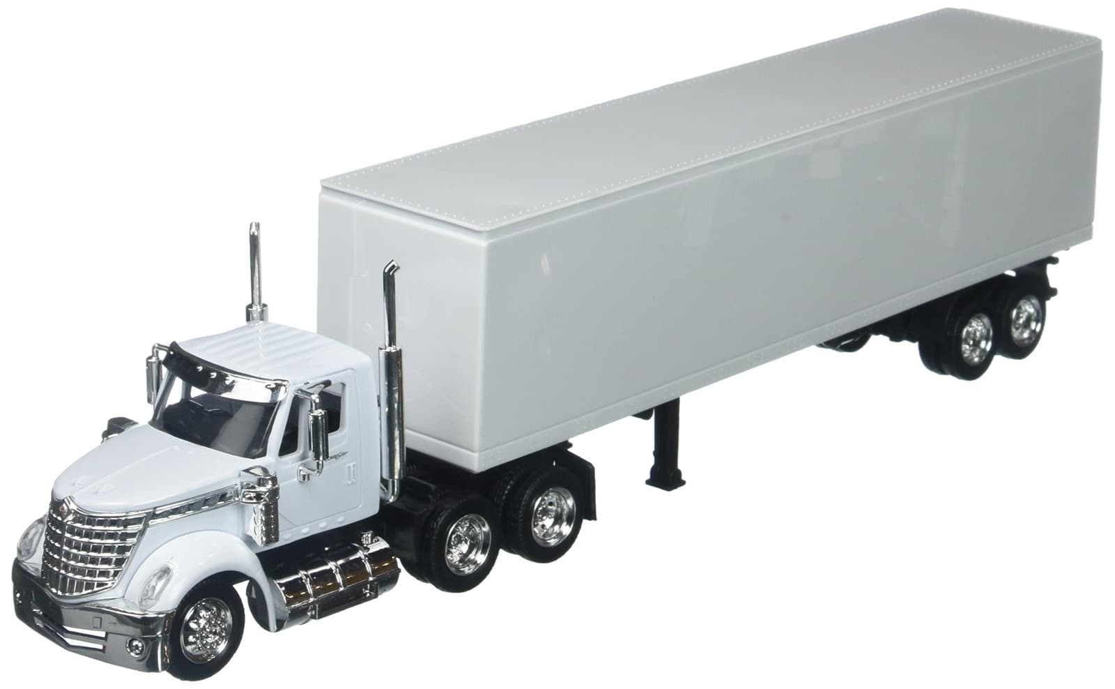 New-Ray 1:43 Long-Distance Tracker - International Lonestar (Plain White)