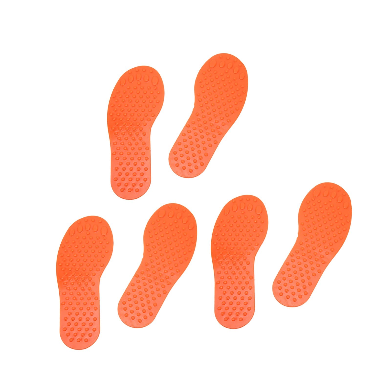 3 Colorful Footprints Marker PVC Training Pad For Indoor Use TKWB