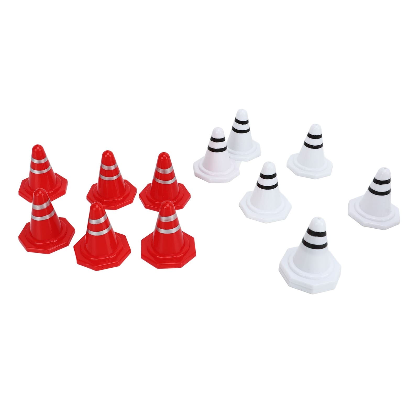 60 Pcs Mini Traffic Cones Lifelike Road Block For Soccer TSHS