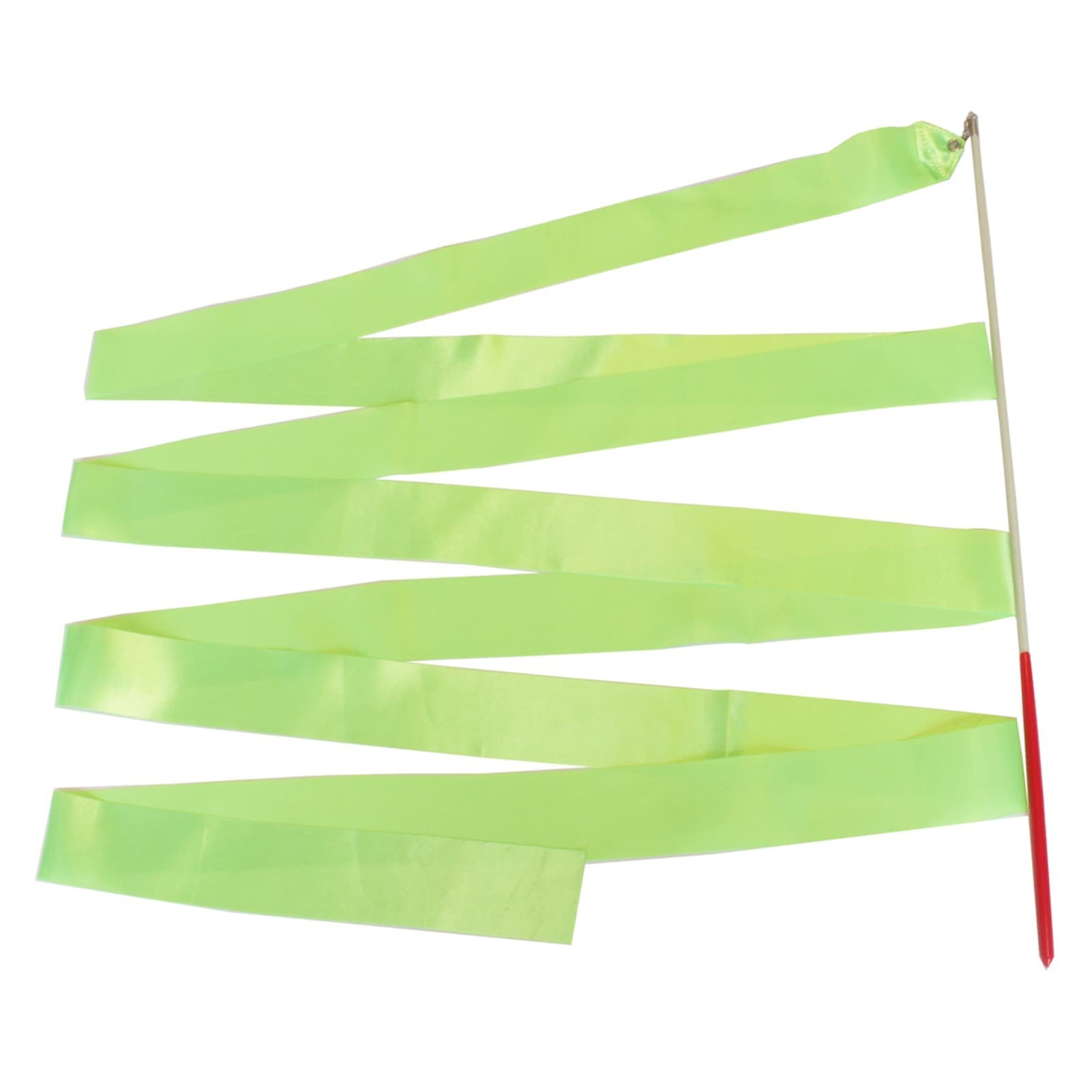 4M Multi Color Dance Ribbon Rhythmic Art Gymnastic Streamer Baton Twirling Rods