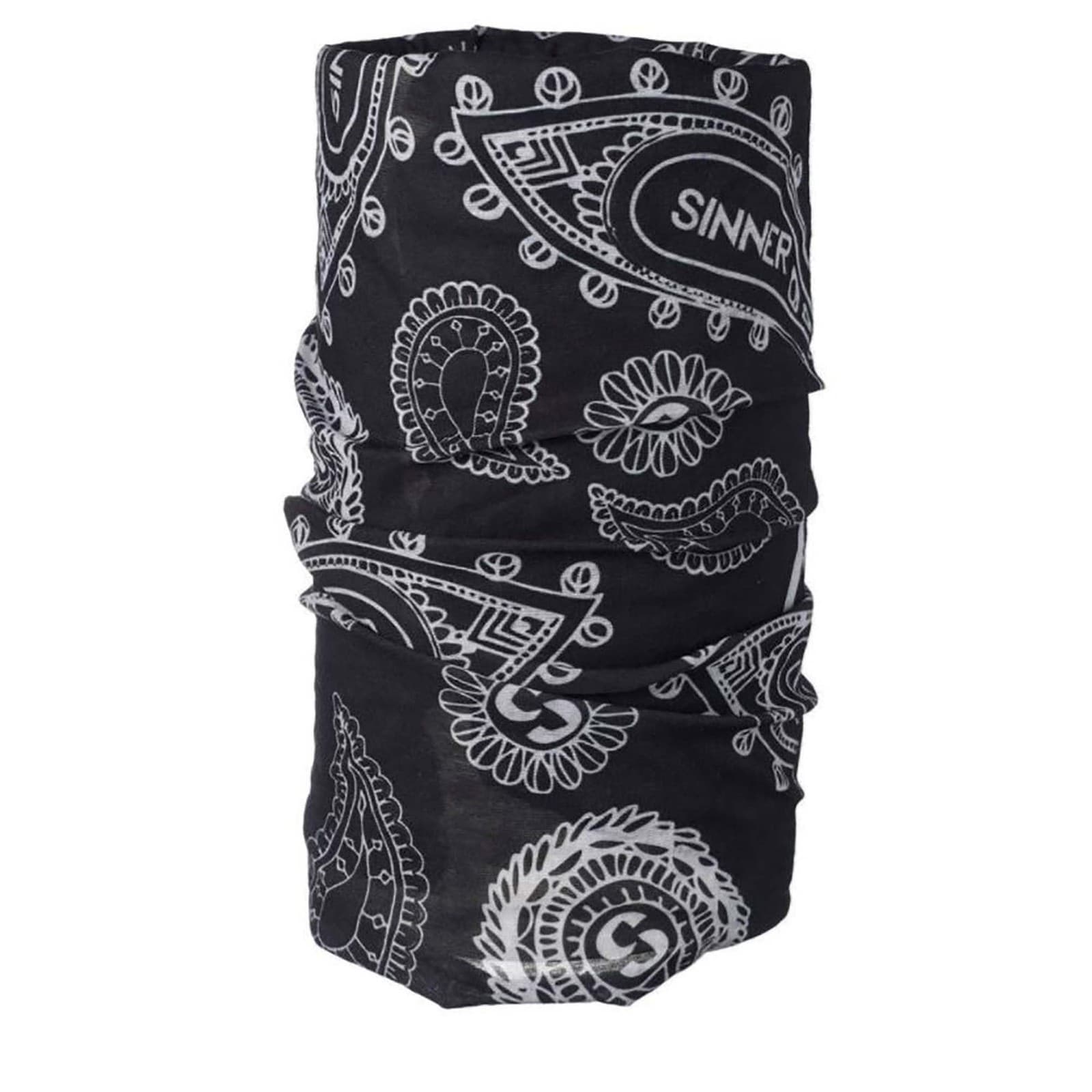 Sinner Bandana Black Paisley