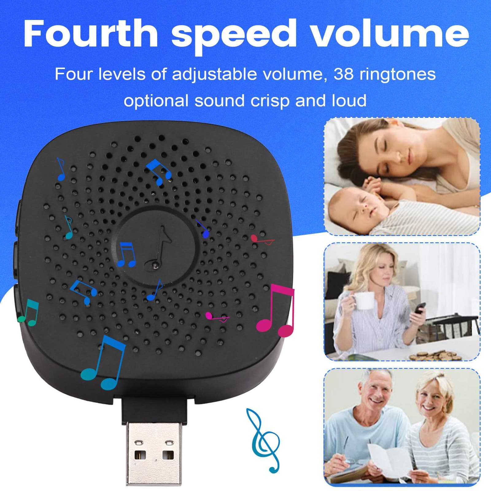 2X(Caregiver Pager  Call Button for Elderly  Home 650ft/150m| Elderly7492 view 2