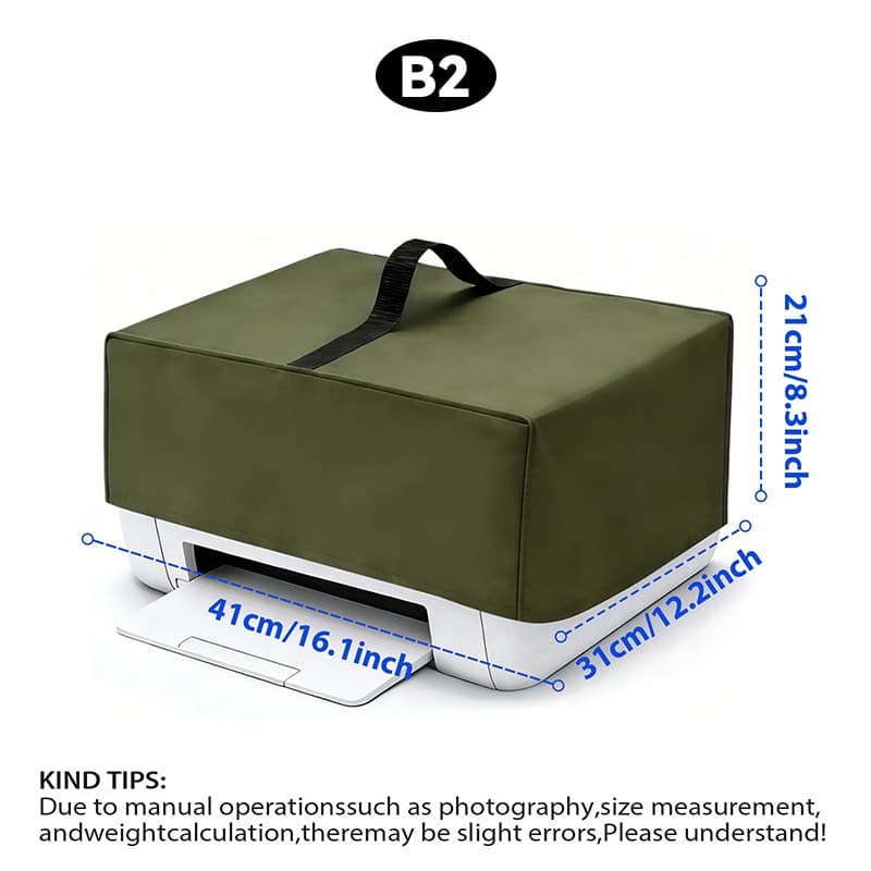Office Printer Dust Cover Waterproof Anti-Static Protective Sleeve with Handle