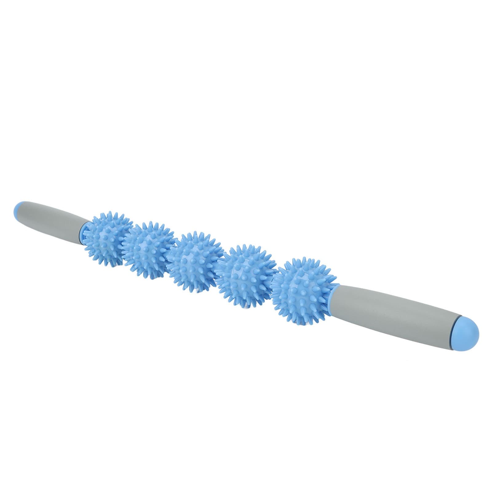 Fascia Blaster Light Blue Five Balls Muscle Massage Relaxation Roller Thorn B view 2