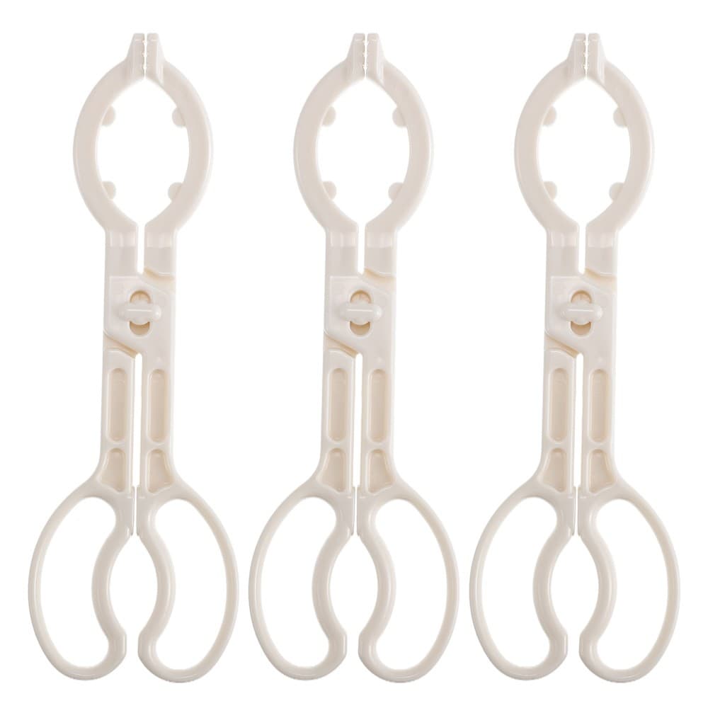 3pcs Baby Feeding Milk Bottle Clamp Non-Slip Nursing Baby Hot Bottle Tong