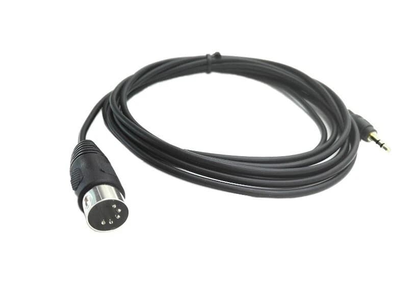 3.5MM MINI STEREO TRS TO MIDI 5 PIN DIN  ROLAND SDE-3000EVH DIGITAL DELAY PEDAL
