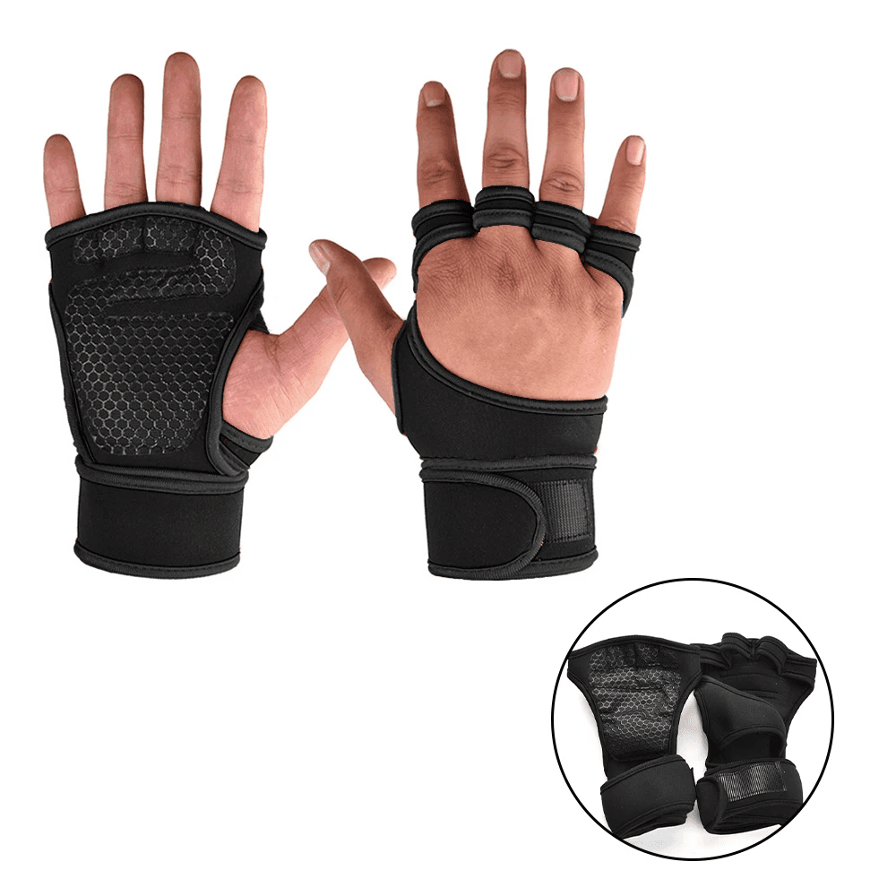 Gym Fitness Training Gloves Weight Lifting Workout Exercise Men Women