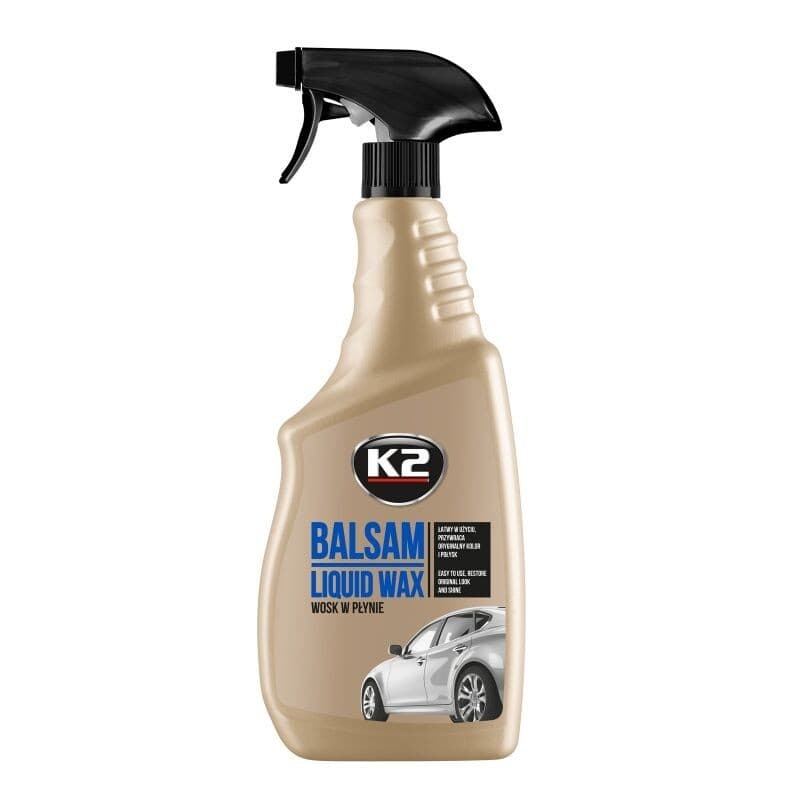 K2 BALSAM Car Liquid Wax Body Spray Quick Polish Restore Paint Gloss Balm 700ml