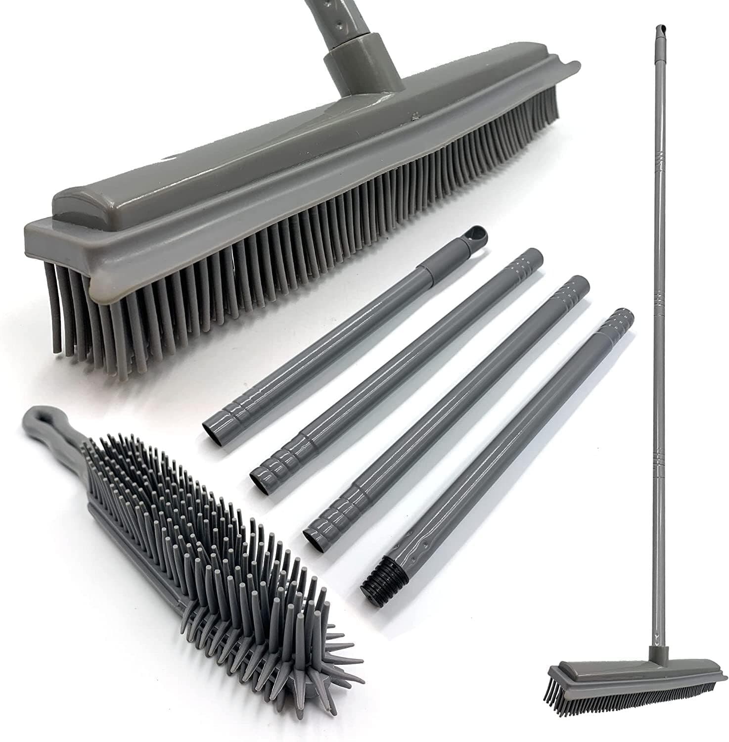 Astro Turf Pitch Broom Set Brush Rubber Bristles 3g 4g Football Pitch Repair