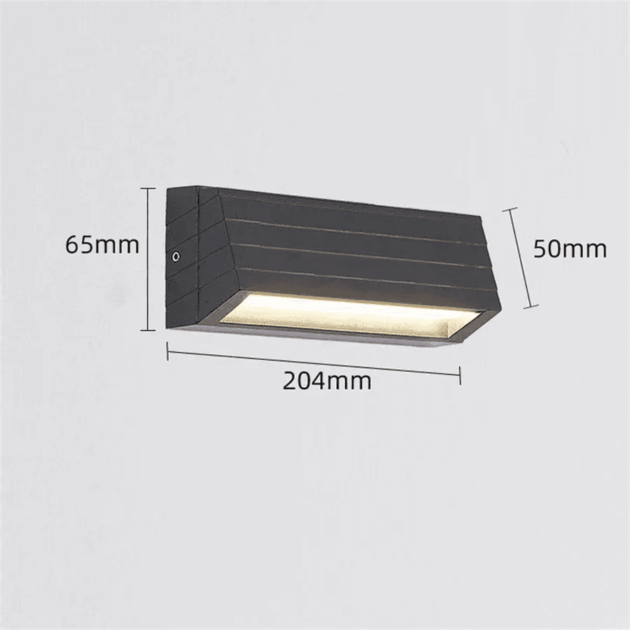 Outdoor Surface Mounted Waterproof Stair Step Light 6W 9W 12W LED Wall Corner Li