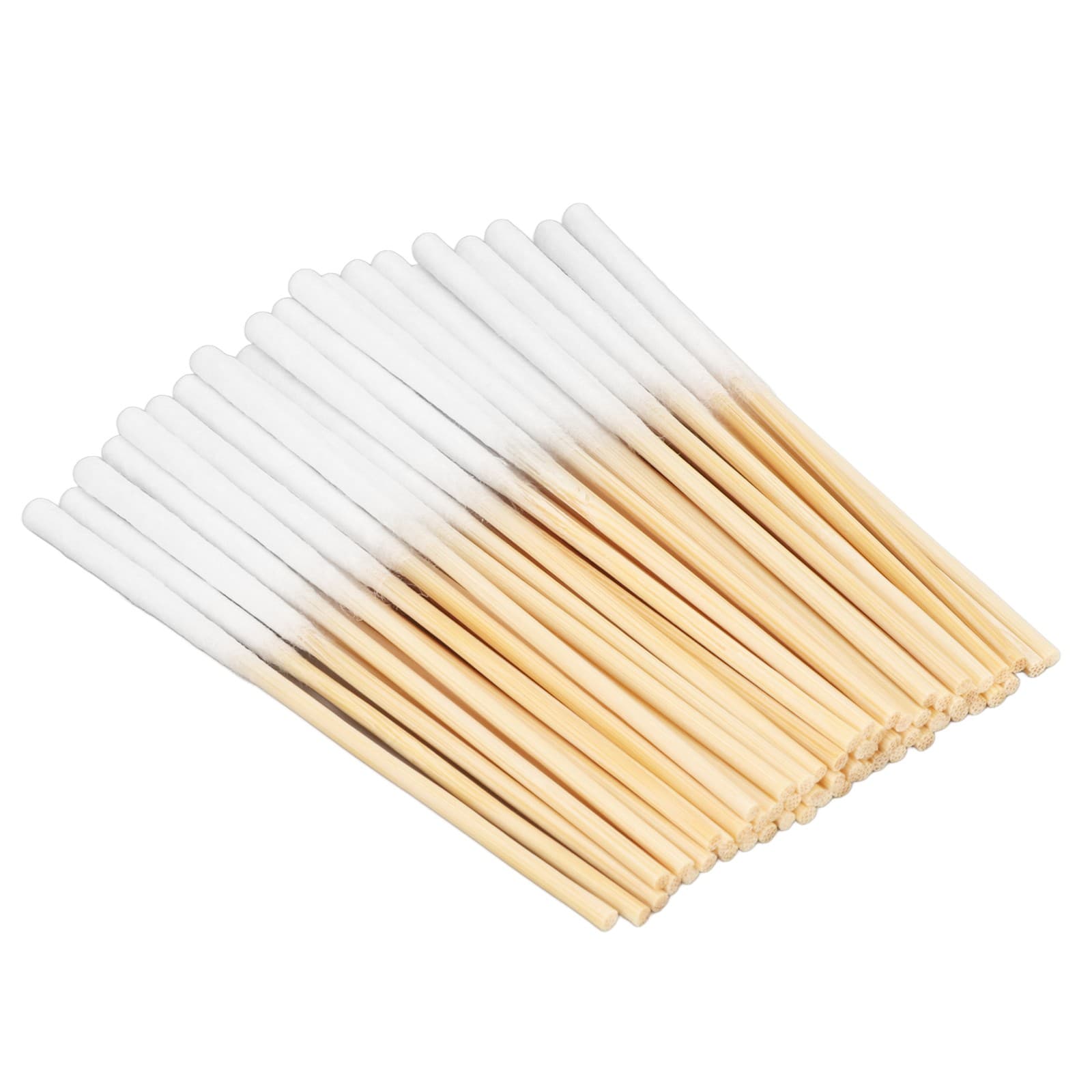 60 Count Cotton Swabs Soft Tip Wooden Handles Multipurpose Thicken Safety Lo HOT view 2