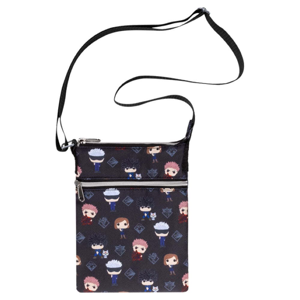 Funko Pop Loungefly Jujutsu Kaisen All Over Print Passport Bag Ages 3+ and Up