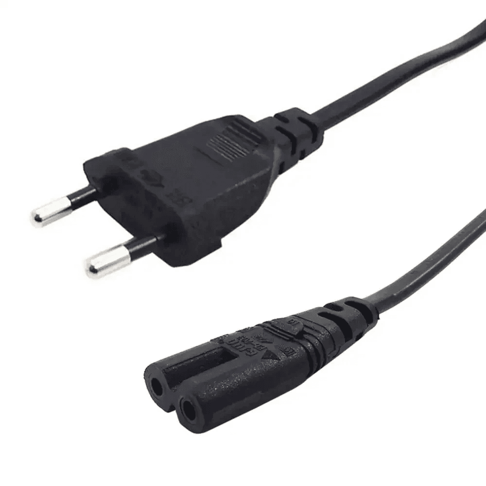 EU to IEC 320C C7 AC Power Cord Schuko CEE7/16 to C7 Firgure 8 Power Lead Cable