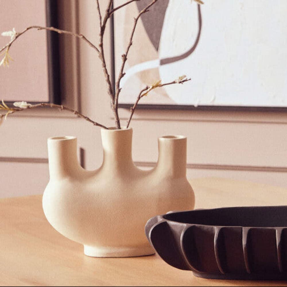 Hapax Small Cream Vase