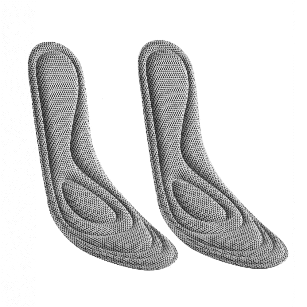 4Pcs Memory Foam Orthopedic Insoles for Shoes Men Women Nano Antibacterial Deodo