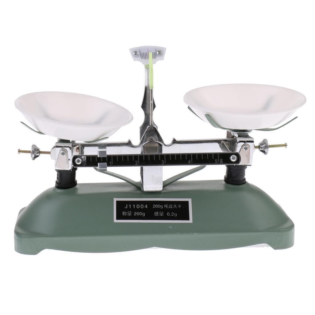 Mechanical 200Gram Table Scale With Wights Teaching Toy New