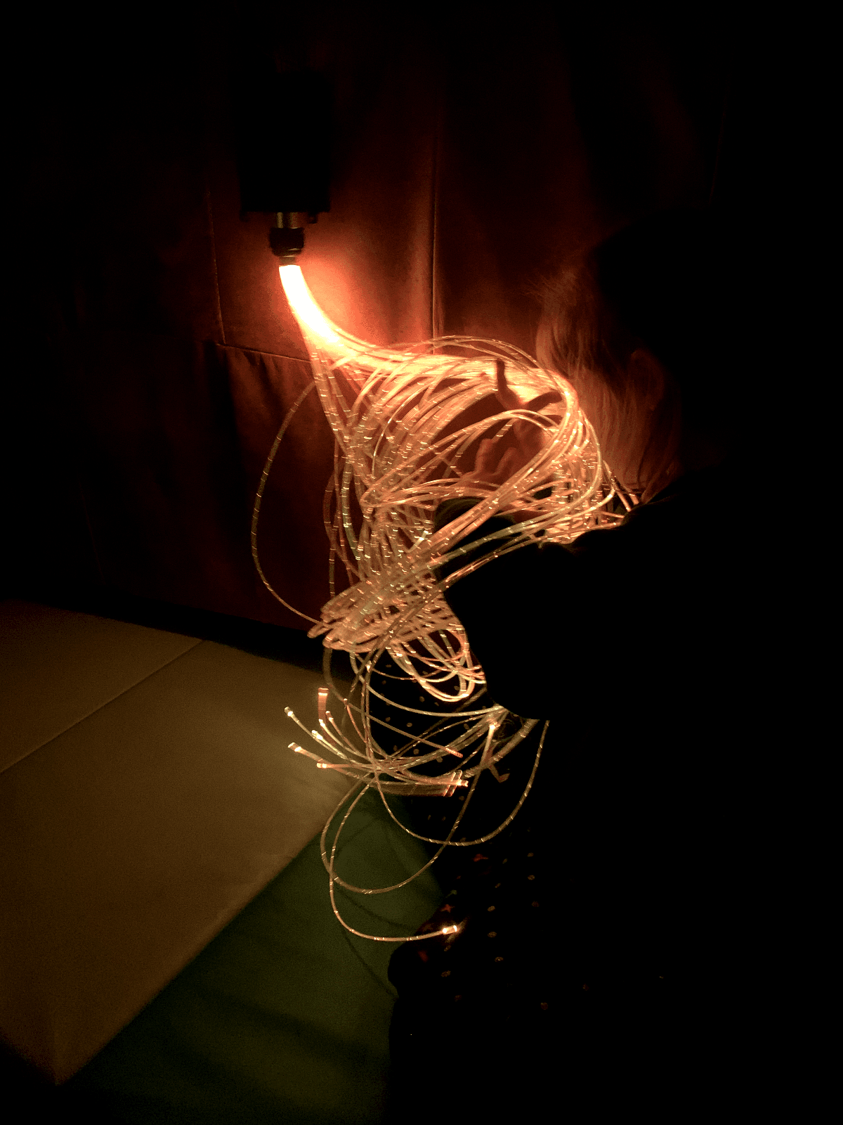 Fibre Optic Sensory Lights Harness - Moody | Calming Therapy  30x200cm view 2