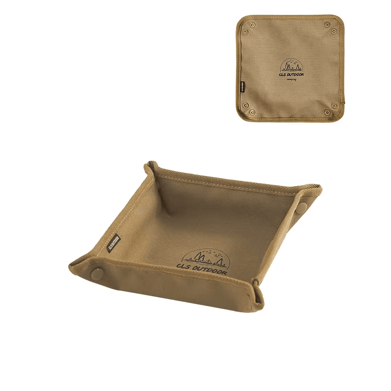 Portable Camping Organizer Tray Travel Storage Box for Clutter Free Use