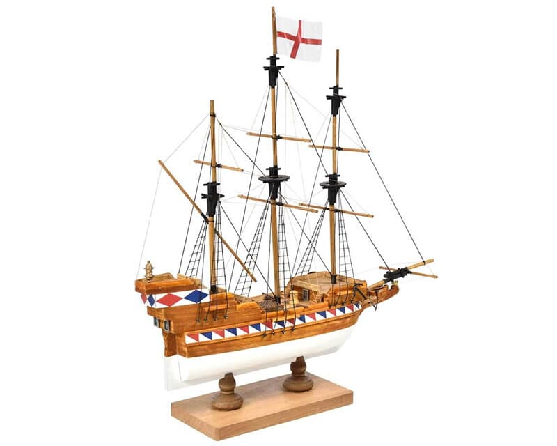 Amati First Step A600/02 Elizabethan Galleon 1:135 Modeling view 2