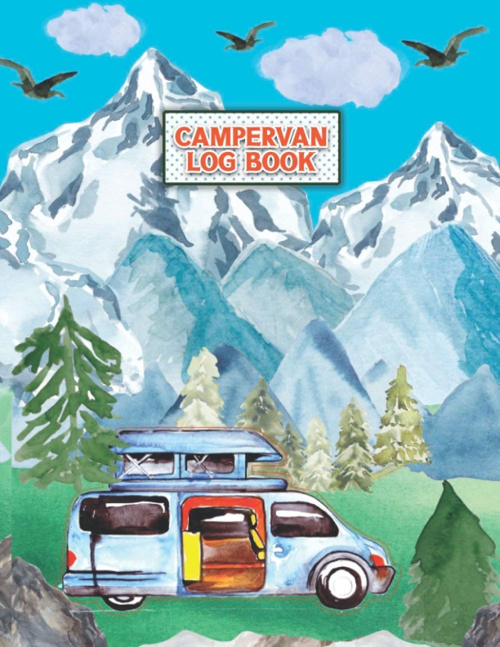 Campervan Log Book: Book UK/Roadtrip Diary/Motorhome Journal...